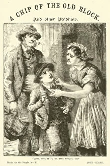 Chip Gallery: 'Come, give it to me this minute, Sir.'(engraving)