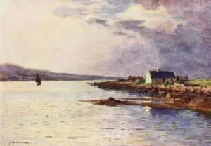 A Coming Storm, Bertraghboy Bay (colour litho) A Coming Storm, Bertraghboy Bay (colour litho)
