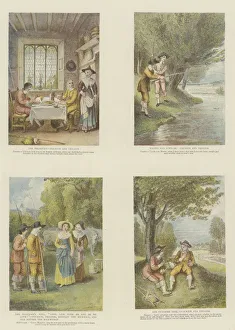 The Complete Angler, by Izaak Walton and Charles Cotton (chromolitho) The Complete Angler, by Izaak Walton and Charles Cotton (chromolitho)