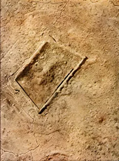 The completely ruined Fort de Vaux (aerial photo) near Verdun The completely ruined Fort de Vaux (aerial photo) near Verdun