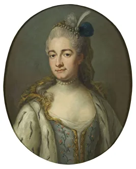 Comtesse Hedvig Catharina von Fersen, nee Hedwige Catherine de La Gardie - Portrait of countess Hedvig Catharina De la Comtesse Hedvig Catharina von Fersen, nee Hedwige Catherine de La Gardie - Portrait of countess Hedvig Catharina De la