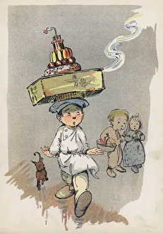 The Confectioner (colour litho) The Confectioner (colour litho)