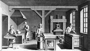 The Confectioners, illustration from Diderots Encyclopedie, 1763 The Confectioners, illustration from Diderots Encyclopedie, 1763