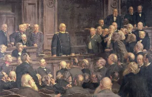 Conference of the German Reichstag on the 6th February 1888, 1896 (oil on canvas) Conference of the German Reichstag on the 6th February 1888, 1896 (oil on canvas)