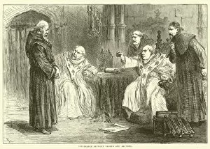 Arundel Collection: Conference between Thorpe and Arundel (engraving)