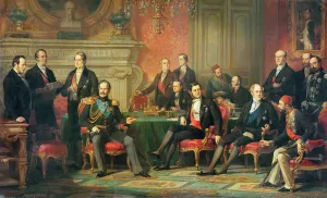 The Congress of Paris, 25 February to 30 March, 1856 (oil on canvas) The Congress of Paris, 25 February to 30 March, 1856 (oil on canvas)