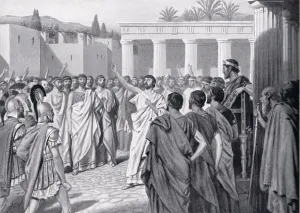 Congress of the Peloponnesian States in Sparta in 432 BC Congress of the Peloponnesian States in Sparta in 432 BC