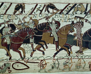 Battle of Hastings Gallery: The conquete of England by the army of the Duke of Normandy William the Conquerant