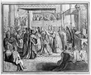 Consecration and Coronation of Henri IV (1553-1610) at the Chartres Cathedral Consecration and Coronation of Henri IV (1553-1610) at the Chartres Cathedral