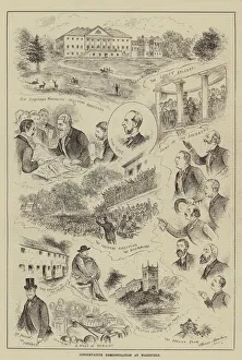Conservative Demonstration at Wakefield (engraving) Conservative Demonstration at Wakefield (engraving)