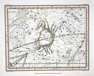 The Constellations (Plate XVI) Cancer, from A Celestial Atlas' The Constellations (Plate XVI) Cancer, from A Celestial Atlas'