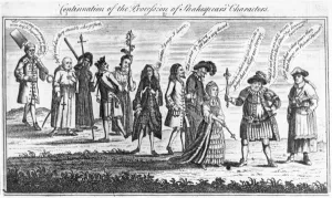 Continuation of the Procession of Shakespeares characters during the Jubilee celebrations Continuation of the Procession of Shakespeares characters during the Jubilee celebrations