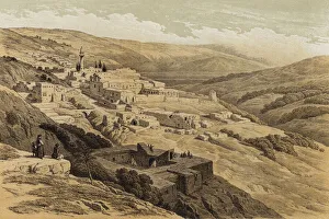 Convent of the Terra Santa, Nazareth (colour litho) Convent of the Terra Santa, Nazareth (colour litho)