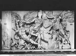 Hellenic Gallery: Copy of the great altar of Zeus and Athena, from Pergamon, c