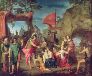 Coriolanus in the Volscian Camp, 1747 (oil on canvas) Coriolanus in the Volscian Camp, 1747 (oil on canvas)