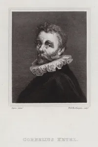 Cornelis Ketel, Dutch Mannerist painter (engraving) Cornelis Ketel, Dutch Mannerist painter (engraving)