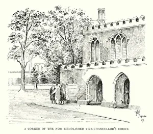 A Corner of the now Demolished Vice-Chancellor's Court (litho) A Corner of the now Demolished Vice-Chancellor's Court (litho)