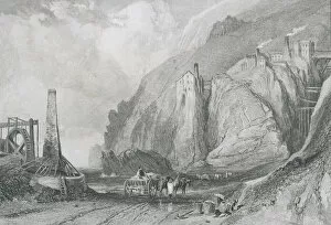 Cornwall and West Devon Mining Landscape Collection: Cornwall from Cyclopaedia of Useful Arts & Manufactures, edited by Charles Tomlinson, c
