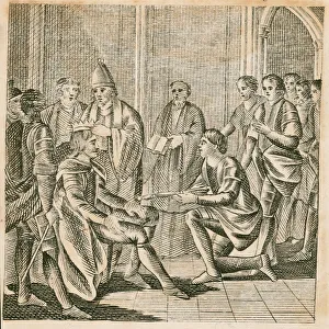 Coronation of Egbert, King of Wessex, 802 (engraving) Coronation of Egbert, King of Wessex, 802 (engraving)