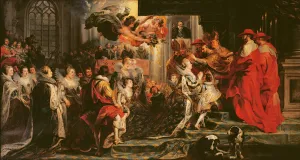 The Coronation of Marie de Medici (1573-1642) at St. Denis, 13th May 1610, 1621-25 The Coronation of Marie de Medici (1573-1642) at St. Denis, 13th May 1610, 1621-25