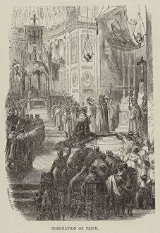 Coronation of Pepin (engraving)