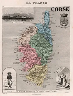 Corsican Gallery: Corsica including South Corsica (2A) and Haute Corsica (2B) - France and its Colonies