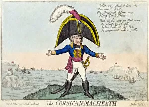 Conveyances Gallery: THE CORSICAN MACHEATH DESIGNED. 1803 (engraving)