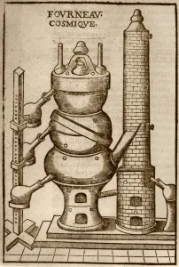 Cosmic Oven, from La Theotechnie Ergocosmique by Annibal Barlet (1653 Cosmic Oven, from La Theotechnie Ergocosmique by Annibal Barlet (1653