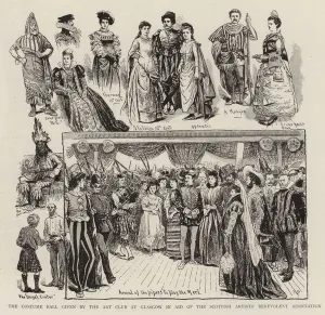 The Costume Ball given by the Art Club at Glasgow in Aid of the Scottish Artists' The Costume Ball given by the Art Club at Glasgow in Aid of the Scottish Artists'