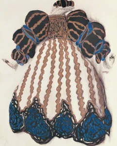 Costume design for the ballet La Legende de Joseph Costume design for the ballet La Legende de Joseph