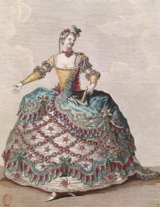 Costume for an Indian woman for the opera ballet Les Indes Galantes by Costume for an Indian woman for the opera ballet Les Indes Galantes by