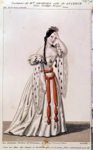 Costume by Miss Georges (or Marguerite Josephine (Marguerite Josephine) Weimer Costume by Miss Georges (or Marguerite Josephine (Marguerite Josephine) Weimer