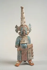 Costumed Figure from Mexico, 7th-8th century (ceramic, pigment) Costumed Figure from Mexico, 7th-8th century (ceramic, pigment)