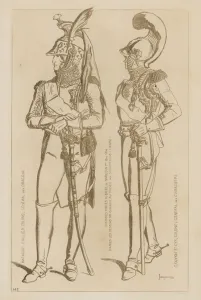 Costumes at the gates to the coronation of Napoleon I (engraving) Costumes at the gates to the coronation of Napoleon I (engraving)