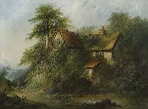Rundown Gallery: Cottage in the Countryside, 1871 (oil on canvas)