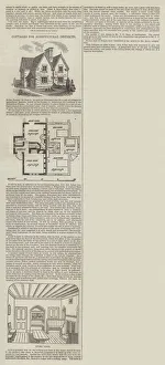 Cottages for Agricultural Districts (engraving) Cottages for Agricultural Districts (engraving)