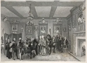 Council Chamber, Vintner's Hall, from London Interiors with their Costumes Council Chamber, Vintner's Hall, from London Interiors with their Costumes