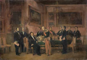Council of Ministers at the Tuileries Signing the Law of Regency, 15th August 1842 Council of Ministers at the Tuileries Signing the Law of Regency, 15th August 1842