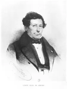 Count Felix de Merode (1791-1857) 1837 (litho) (b/w photo) Count Felix de Merode (1791-1857) 1837 (litho) (b/w photo)