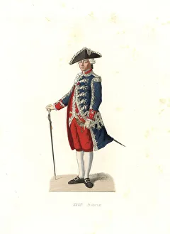 Count of Vergennes, captain of the Gardes de la Porte du Roi, France, 18th century Count of Vergennes, captain of the Gardes de la Porte du Roi, France, 18th century