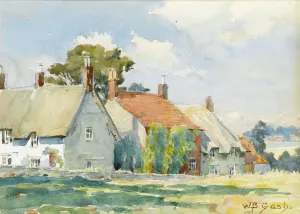 Impasto Gallery: Country Cottages (oil on canvas)