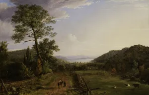 Country Lane to Greenwood Lake, 1846 (oil on canvas) Country Lane to Greenwood Lake, 1846 (oil on canvas)