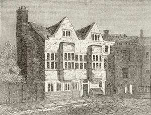 The Court of Star Chamber, Westminster, from The National and Domestic History The Court of Star Chamber, Westminster, from The National and Domestic History