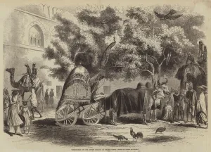 Courtyard of the King's Palace at Delhi (engraving) Courtyard of the King's Palace at Delhi (engraving)