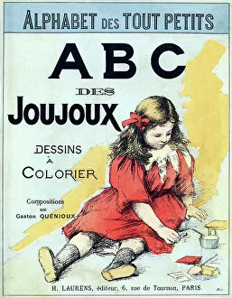 Gioco Gallery: Cover of ABC des joujoux ou Alphabet des petits, 1897 (print)