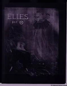 Dressing Room Gallery: Cover for 'Elles', 1896 (litho)