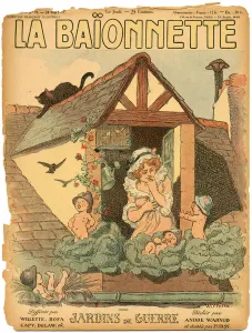 Cover of ' La Baionnette', Satirique en Colours Cover of ' La Baionnette', Satirique en Colours