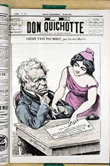 Cover of ' Le Don Quixote', number 241, Satirique en Couleurs Cover of ' Le Don Quixote', number 241, Satirique en Couleurs