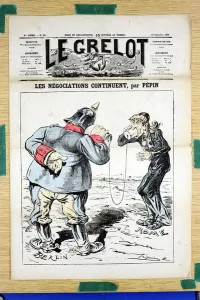Cover of ' Le Grelot', numbero 388, Satirique en Colours Cover of ' Le Grelot', numbero 388, Satirique en Colours