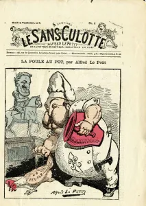 Cover of ' Le Sans-Panlotte', number 4, Satirique en Colours Cover of ' Le Sans-Panlotte', number 4, Satirique en Colours